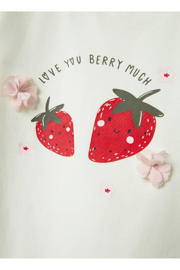 thumbnail: NAME IT BABY romper NBFFILMA wit/rood