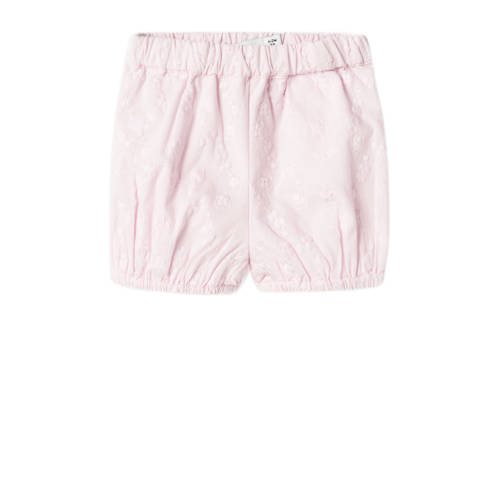 NAME IT BABY casual short lila Korte broek Paars Meisjes Katoen Logo