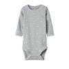 NAME IT BABY romper NBMFROM lichtgrijs
