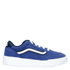 Hylane Suede sneakers kobaltblauw/wit/donkerblauw
