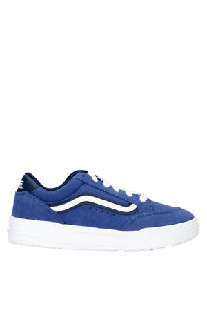 Hylane Suede sneakers kobaltblauw/wit/donkerblauw