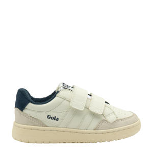 Eagle Strap  leren sneakers wit/blauw