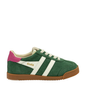 Elan  suède sneakers groen