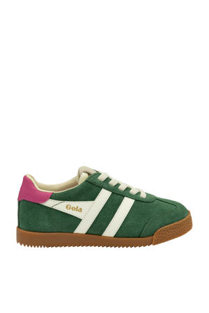 Elan  suède sneakers groen