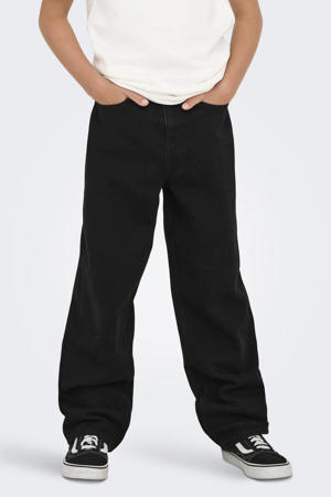 loose fit jeans black denim