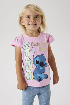 Lilo & Stitch T-shirt roze