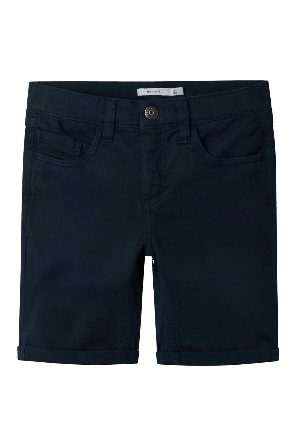 NAME IT KIDS casual short donkerblauw