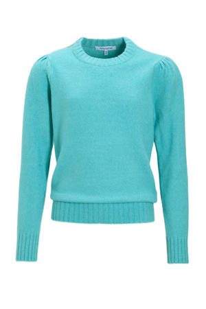puff sleeve gebreide trui