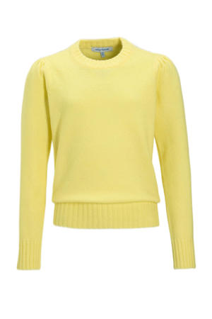 puff sleeve gebreide trui