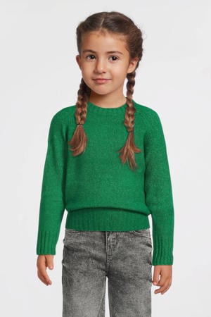 gebreide trui groen