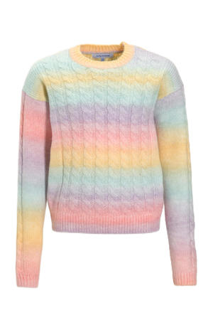 kabelgebreide trui ombre