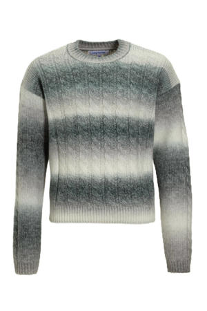 kabelgebreide trui ombre