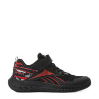 thumbnail: Zwarte jongens en meisjes Reebok Rush Runner 5 sneakers van mesh-pu/voering: mesh/voetbed: eva met veter- met klittenbandsluiting