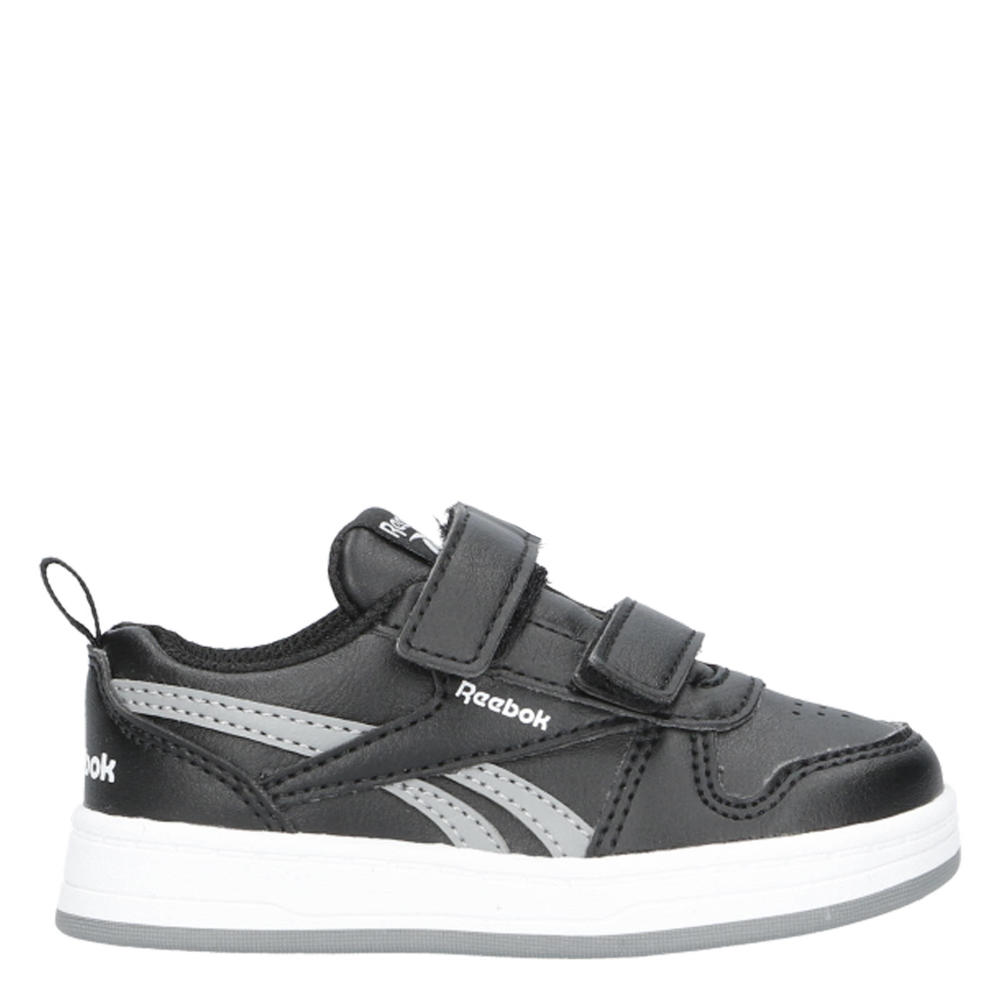 Zwart, grijs en witte jongens en meisjes Reebok Royal Prime 2.0 sneakers van imitatieleer/voering: mesh/voetbed: eva met veters