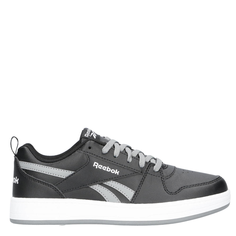Zwart en grijze jongens en meisjes Reebok Royal Prime 2.0 sneakers van imitatieleer/voering: mesh/voetbed: eva met veters