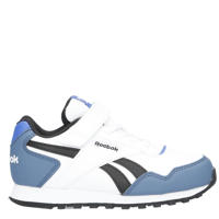thumbnail: Wit en blauwe jongens en meisjes Reebok Glide sneakers van imitatieleer/voering: mesh/voetbed: eva met veter- met klittenbandsluiting