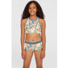 O'Neill crop bikini Cali Holiday blauw/multi