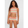 O'Neill crop bikini Cali Holiday oranje/blauw