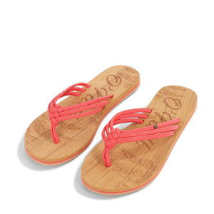 Ditsy  teenslippers roze