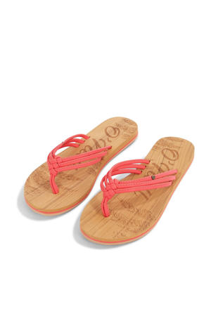 Ditsy  teenslippers roze