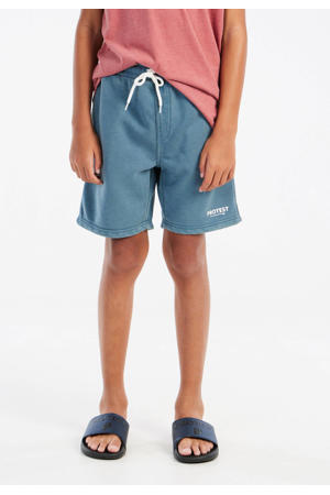 sweatshort blauw