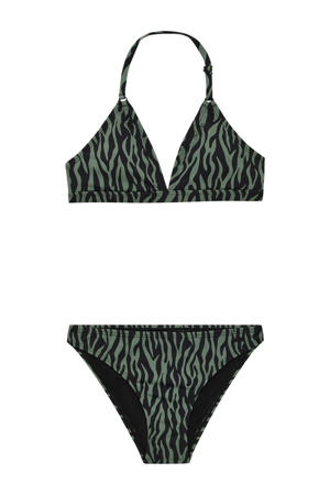 triangel bikini PRTANISTON JR groen/zwart