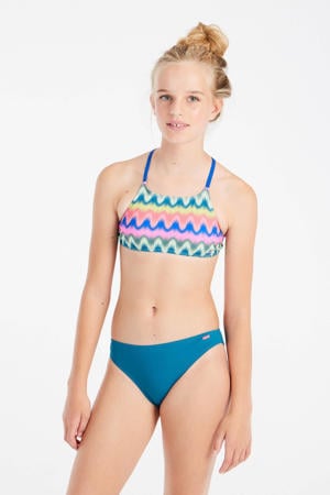 crop bikini PRTSYL JR Kobaltblauw