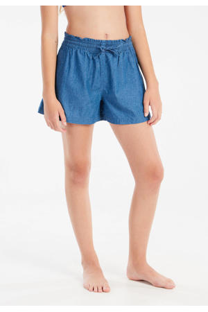 casual short blauw