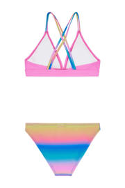 thumbnail: Protest triangel bikini PRTMONROE JR blauw/roze/geel