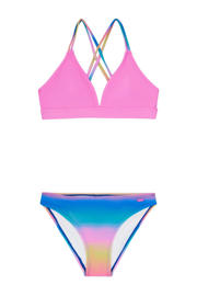 thumbnail: Protest triangel bikini PRTMONROE JR blauw/roze/geel