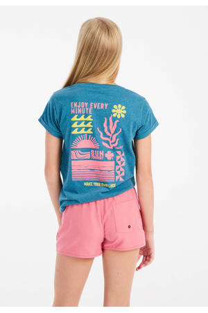 T-shirt blauw