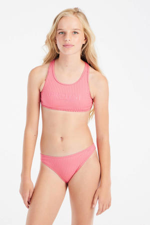 crop bikini PRTMOON JR roze