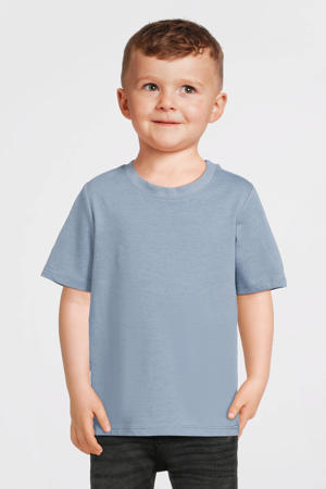 T-shirt lichtblauw melange