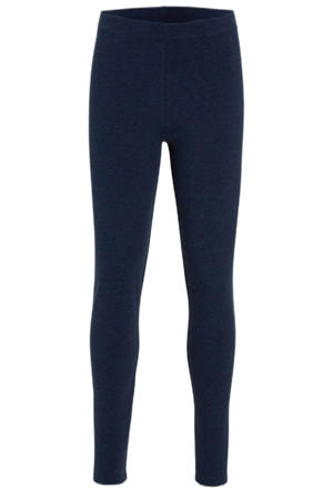 legging donkerblauw melange