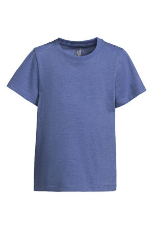T-shirt blauw  melange