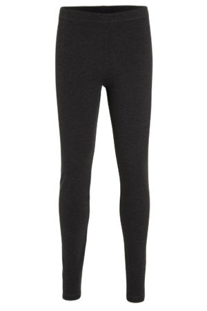 legging donkergrijs melange
