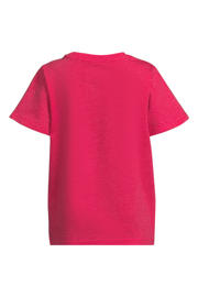 thumbnail: Roze meisjes anytime T-shirt melange van katoen met korte mouwen en ronde hals