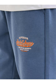 thumbnail: JACK & JONES JUNIOR sweatshort JPSTLOGO met logo middenblauw