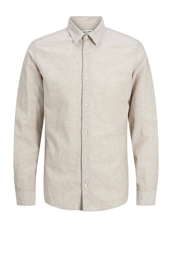 beige overhemden jongens