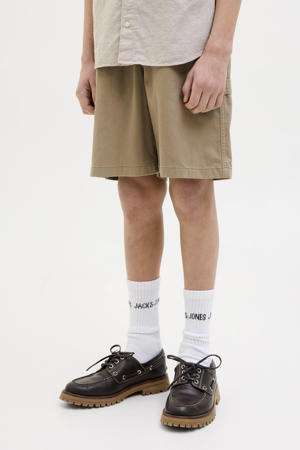 casual short lichtbruin