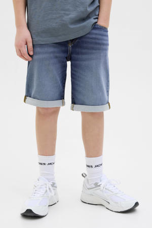 denim short medium blue denim