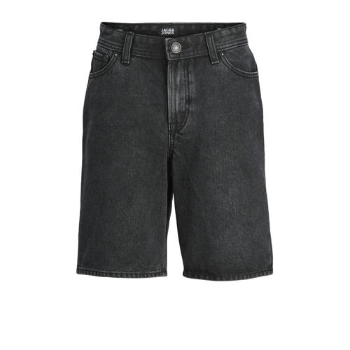 JACK & JONES JUNIOR denim short black denim Korte broek Zwart Effen