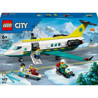 thumbnail: LEGO City Ambulancevliegtuig, Speelgoedvliegtuig 60465