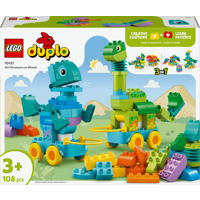 thumbnail: LEGO DUPLO Stad 3-in-1 Dinosaurussen op Wielen 10451