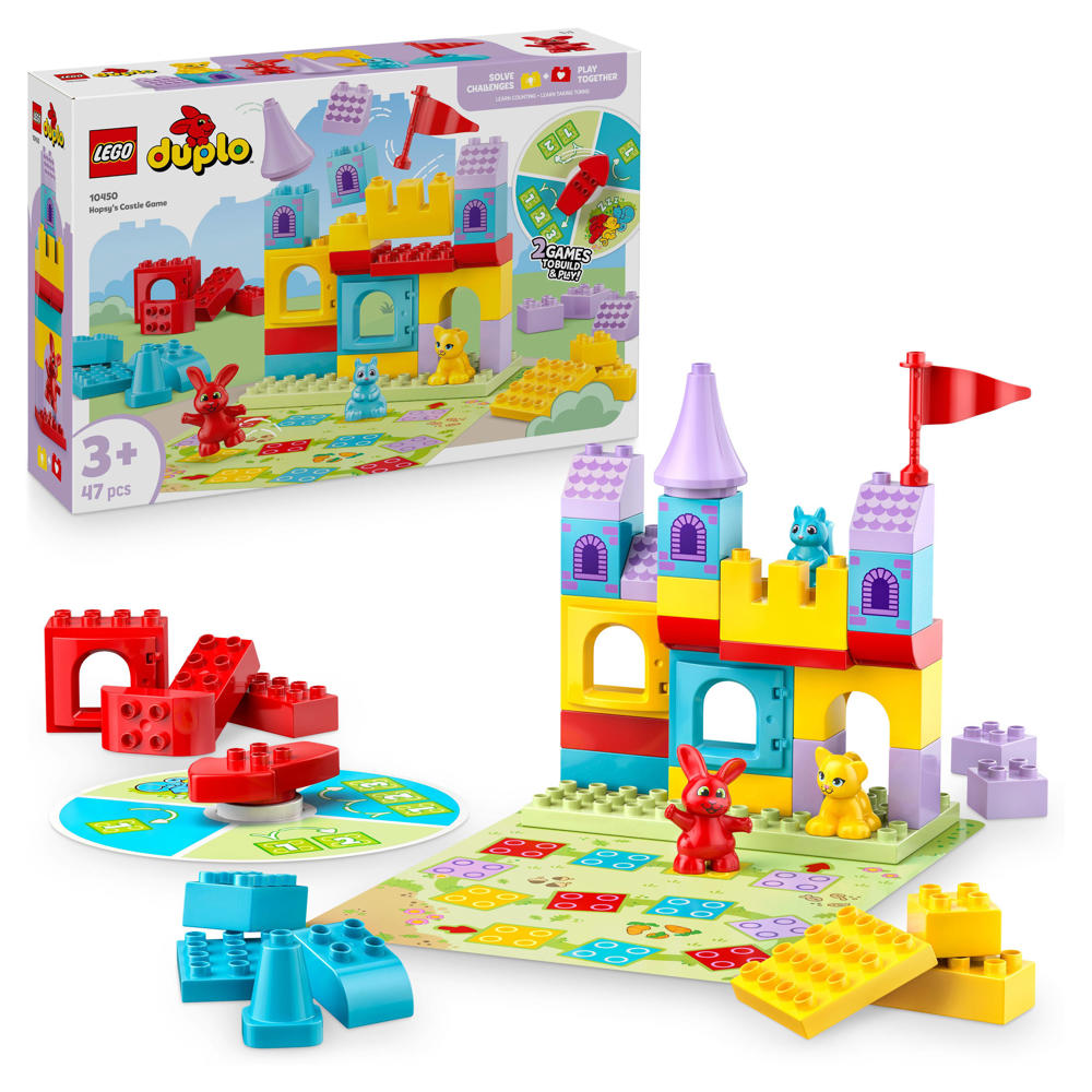 LEGO DUPLO Hopsy's Kasteelspel, Spelenderwijs Leren 10450