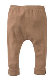 thumbnail: Bruine meisjes Z8 newborn broek Italo buin van katoen met elastische tailleband en effen