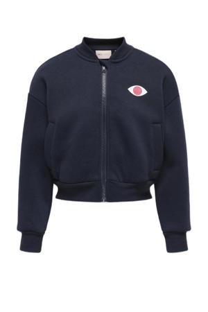 sweatvest donkerblauw