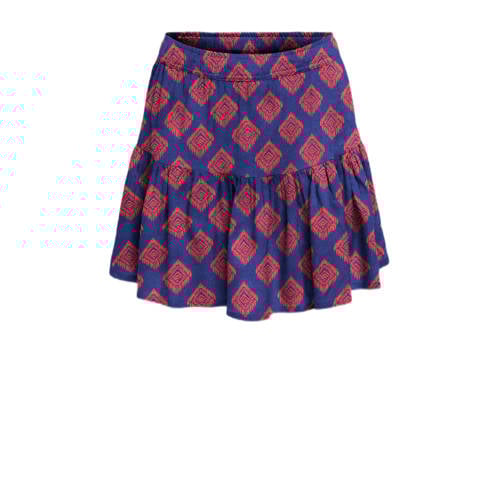 KIDS ONLY GIRL skort blauw Rok Meisjes Viscose All over print