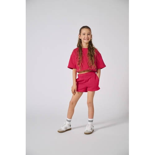KIDS ONLY GIRL sweatshort roze Korte broek Effen