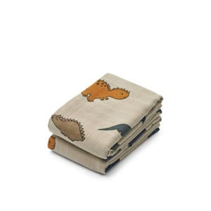 hydrofiele doek Lewis 65x65 cm - set van 2